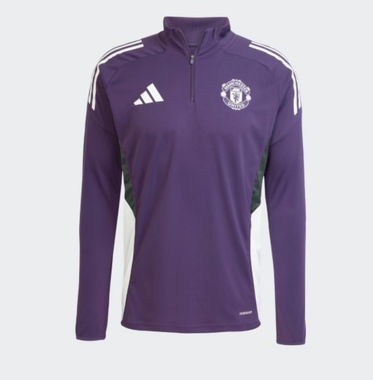 Man Utd 25/26 Treningsoverdel Lilla Voksen