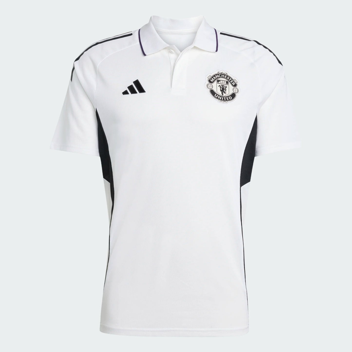 MUFC POLO WHITE/BLACK/AURPLU