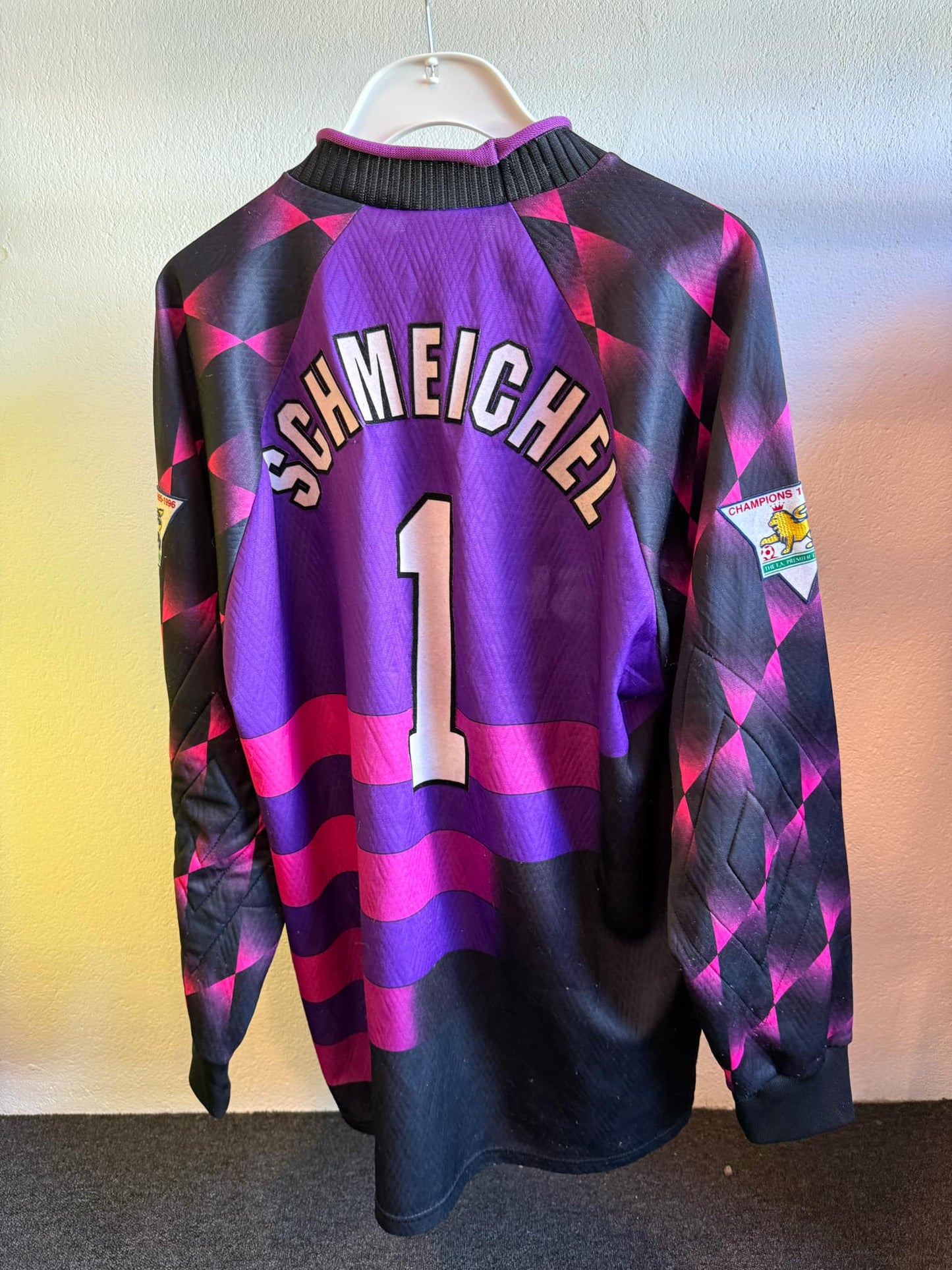 Man Utd Keeper # 1 Schmeicel 1996/97 (M)