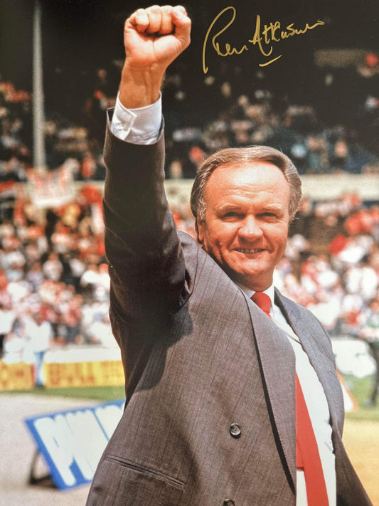 Ron Atkinson - signert av Ron Atkinson