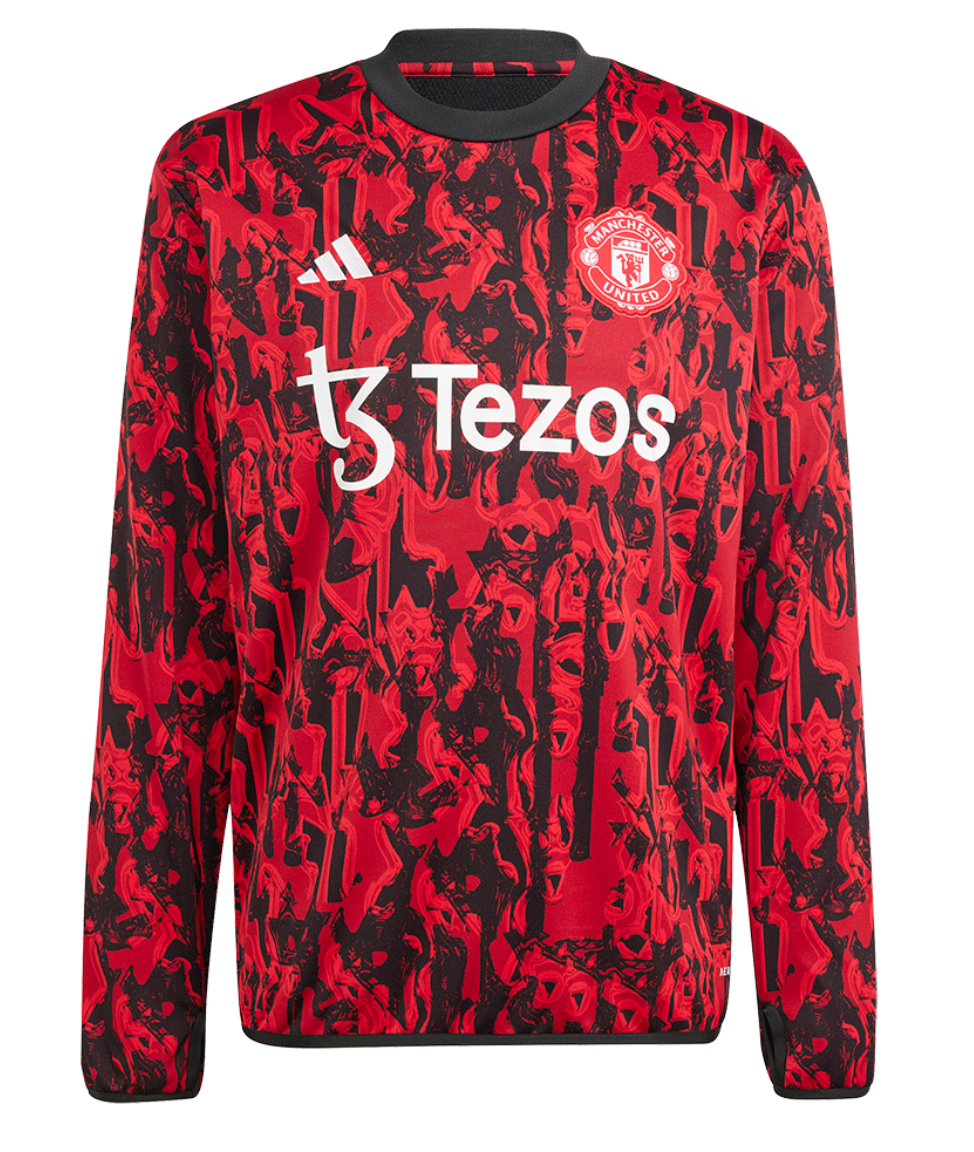 MUFC PREMATCH WARMTOP, VOKSEN