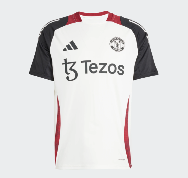 MUFC TR JSY OWHITE/BLACK