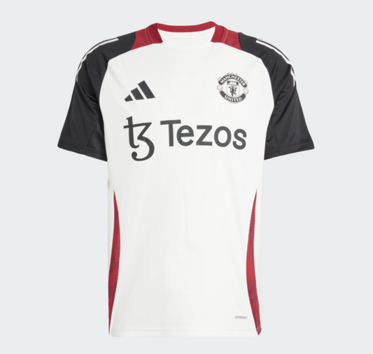 MUFC TR JSY OWHITE/BLACK