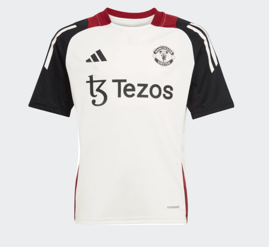 MUFC TR JSY Y OWHITE/BLACK