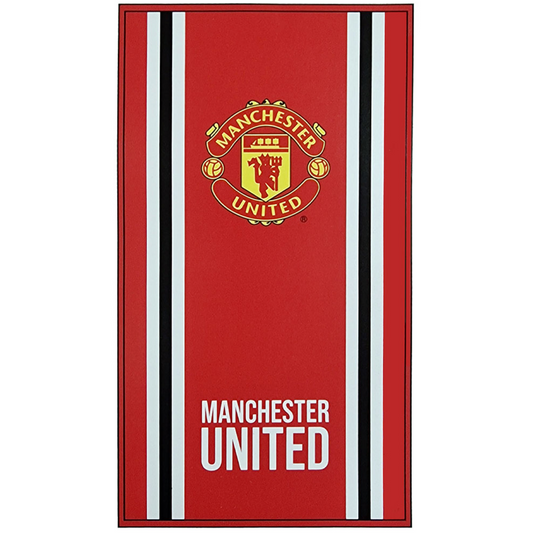 Man Utd Stripete Håndkle