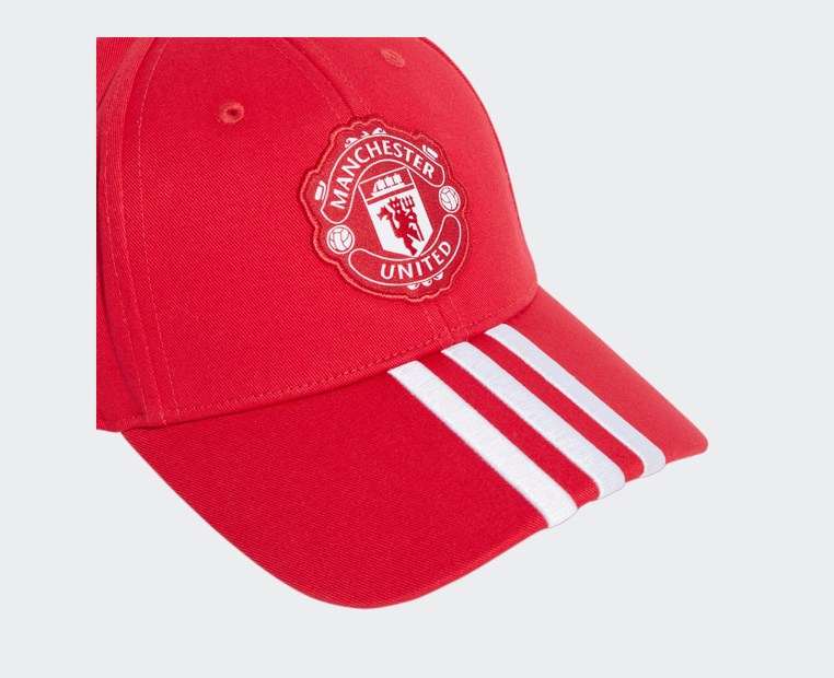 MUFC BB CAP MUFRED/WHITE