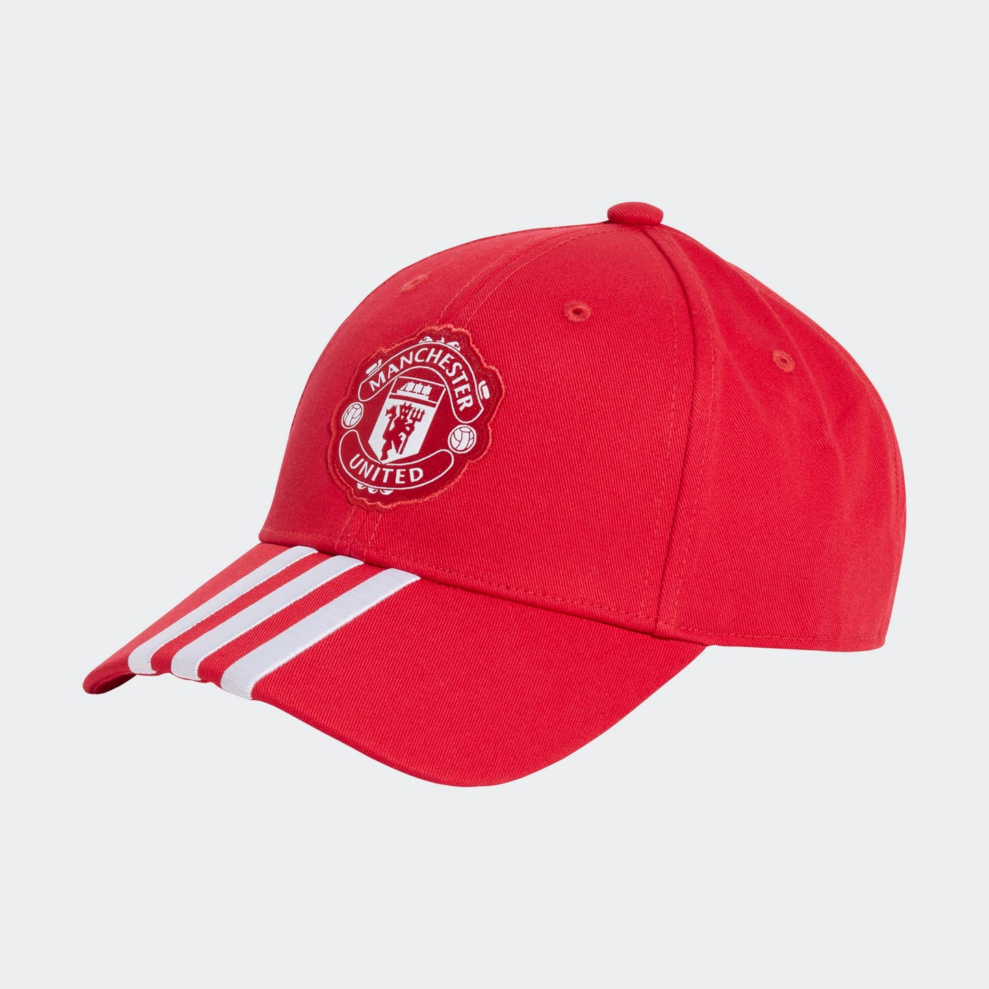 MUFC BB CAP MUFRED/WHITE