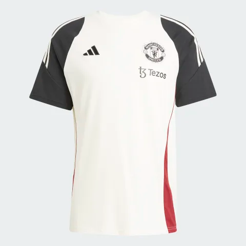 MUFC TEE OWHITE/BLACK