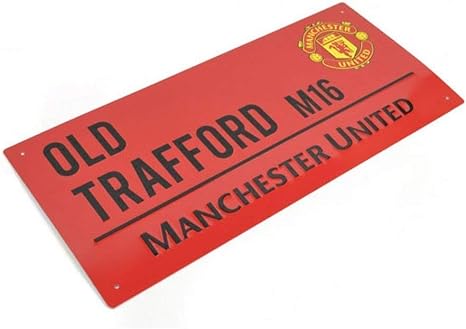 Man Utd street sign